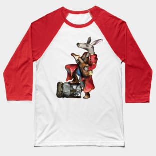 Aardvark lute player Baseball T-Shirt
